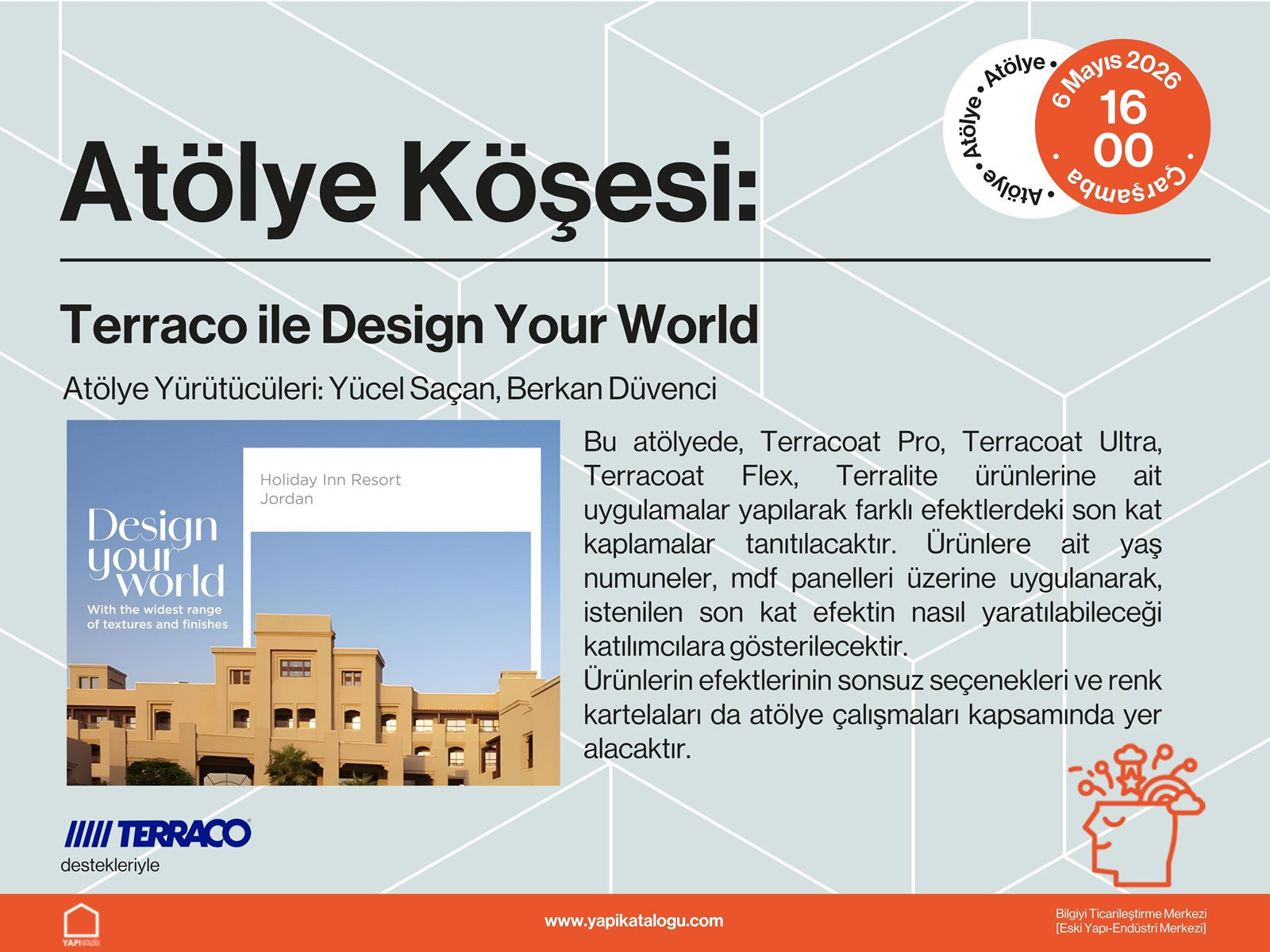 Yapı İnovasyon Günleri | Atölye - Terraco ile Design Your World