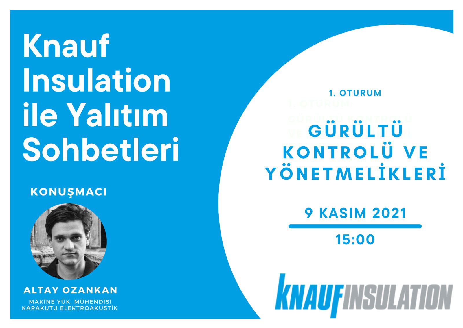Knauf Insulation ile Yalıtım Sohbetleri | Gürültü Kontrolü ve Yönetmelikleri 