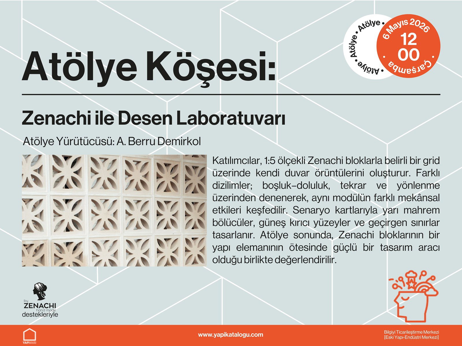 Yapı İnovasyon Günleri | Atölye - Zenachi ile Desen Laboratuvarı