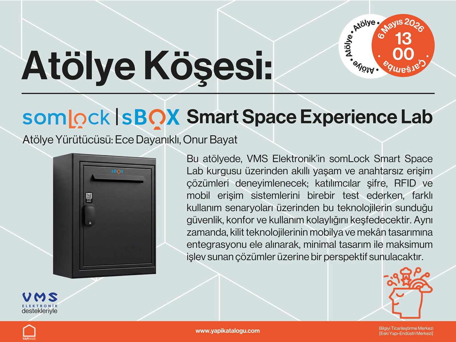 Yapı İnovasyon Günleri | Atölye - somLock | sBox Smart Space Experience Lab 