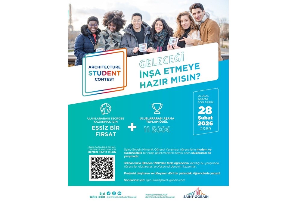 Saint-Gobain Mimarlık Öğrencileri Yarışması 2026