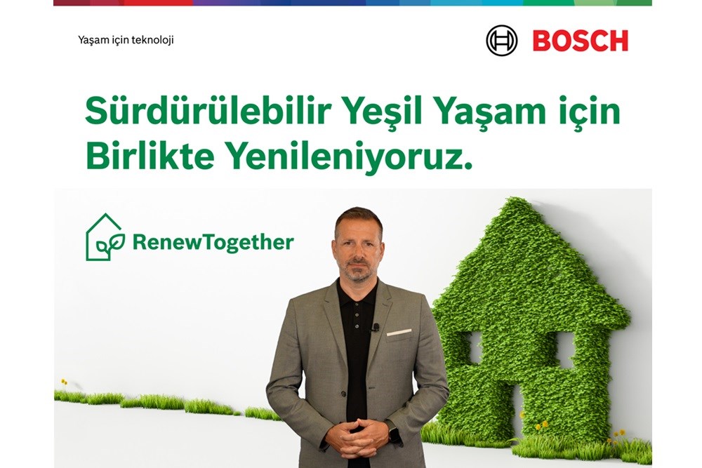 Bosch Home Comfort, 'RenewTogether' Platformunu Duyurdu