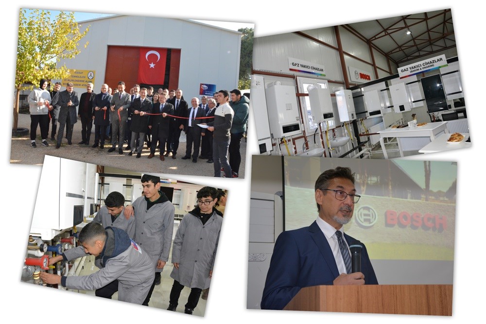 Bosch Home Comfort Türkiye, Manisa Mesleki ve  Teknik Anadolu Lisesi’nde Uygulama Laboratuvarı Açtı