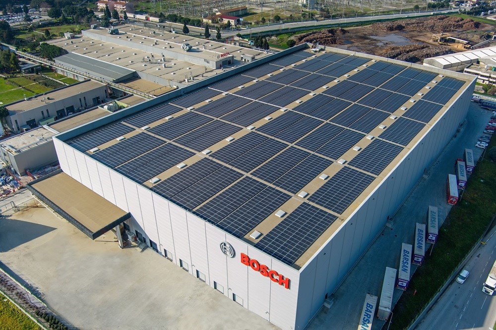 Bosch Home Comfort Group Manisa Fabrikası Enerjisini Fotovoltaik Sistemden Üretiyor