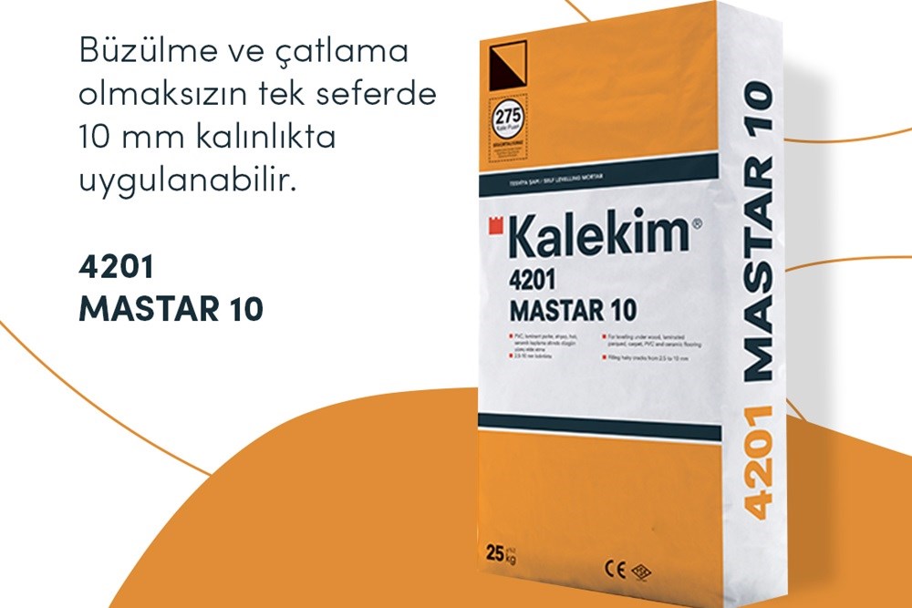 Kalekim Mastar Serisi ile Kusursuz Yüzeyler