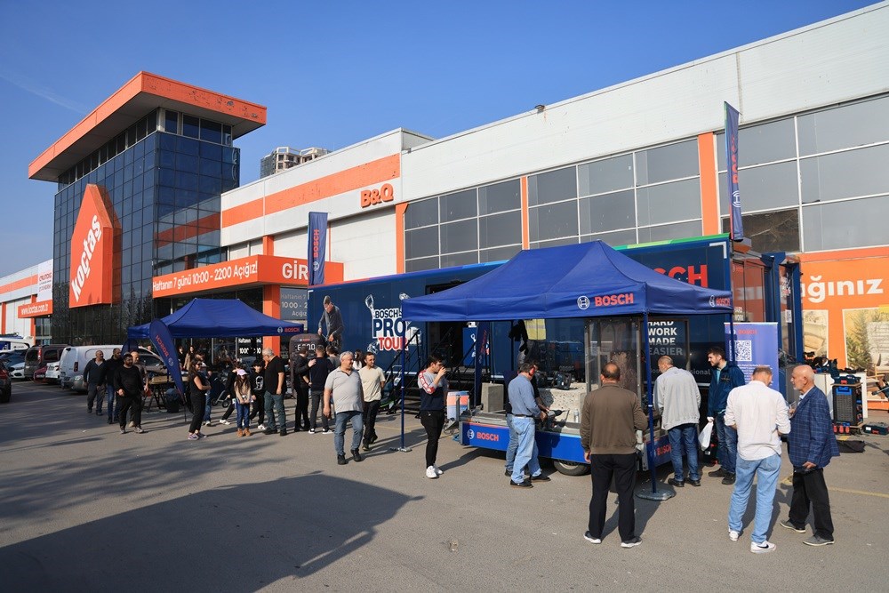 Bosch Pro Tour, Koçtaş Kartal Mağazası’nda Profesyonellerle Buluştu