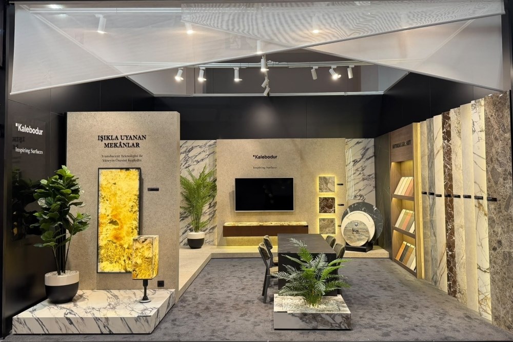 Mobilya Tasarımında Porselen Dönemi: Kalebodur, Furnishings & Design Istanbul’a Damgasını Vurdu