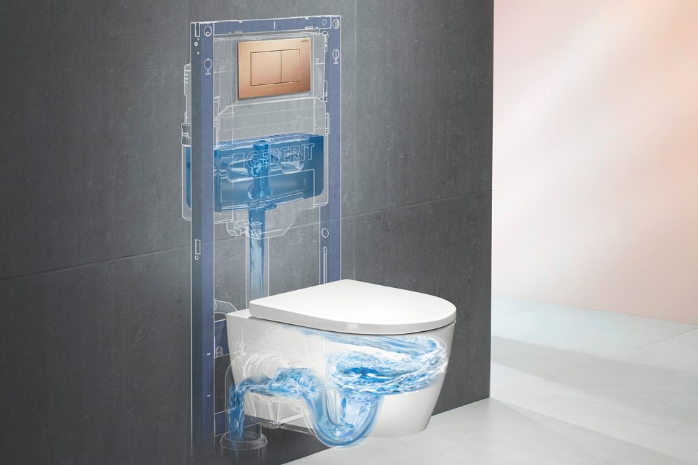 Geberit iCon TurboFlush Asma Klozet, Yenilikçi Mimari Projelere Değer Katıyor