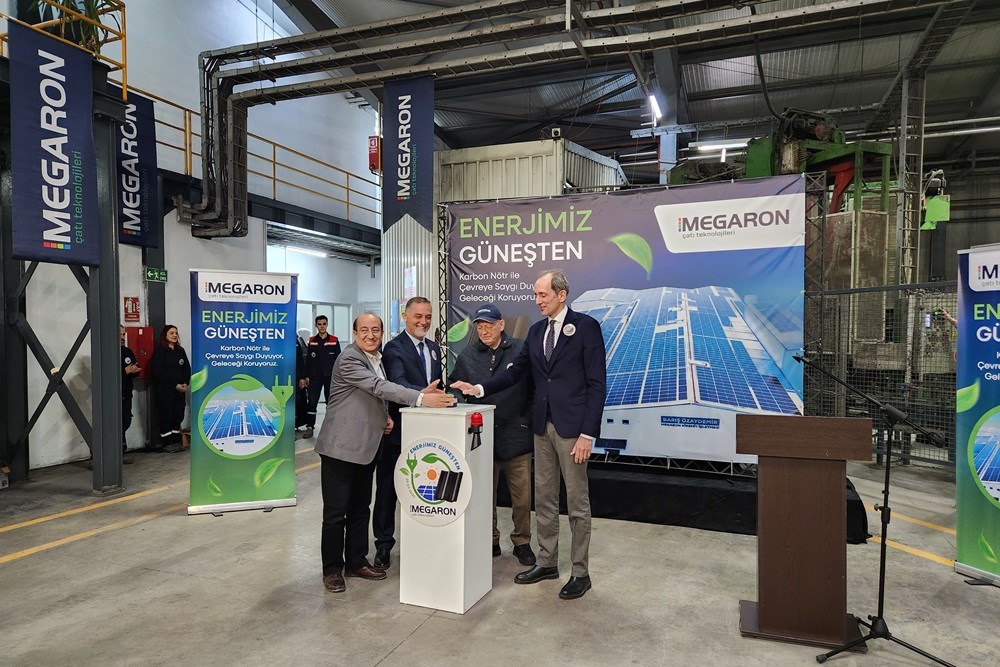 Megaron Çatı Teknolojileri’nden Sürdürülebilir Geleceğe Yatırım: GES Santrali Devrede!