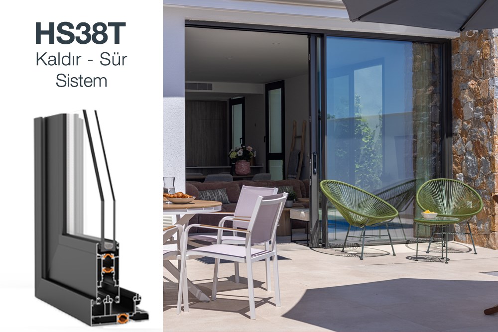 Akpa Alüminyum’dan Yenilikçi Tasarım, Güçlü Performans: HS38T Kaldır-Sür Sistemi