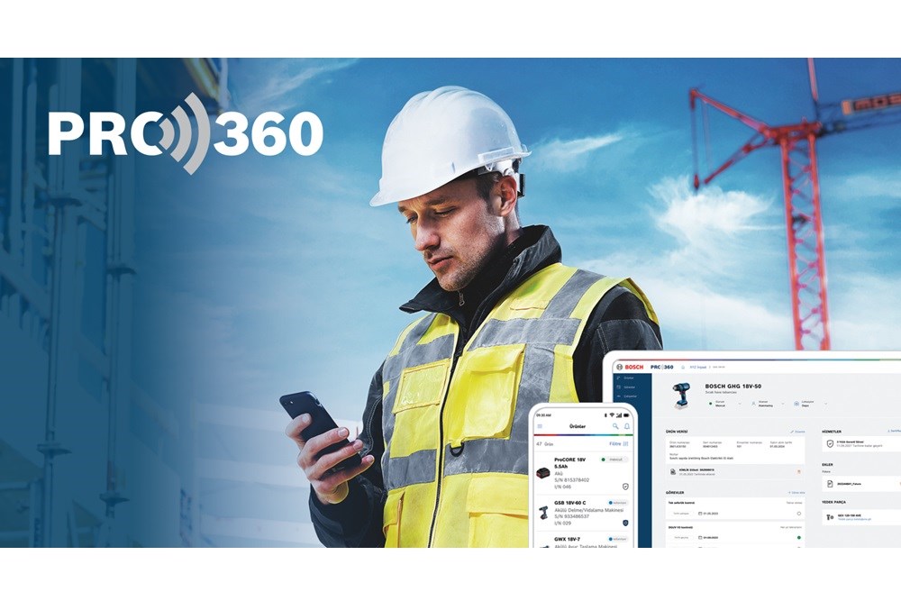 Bosch’tan Profesyonellere Özel Uygulama: Yeni “Dijital Ortağınız” PRO360 Türkiye’de!