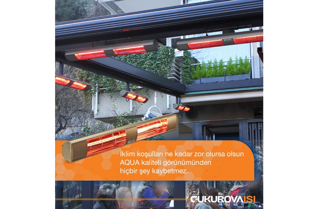 Çukurova Isı, Kışın Kafe ve Restoranların Açık Alanlarında Yaz Konforu Sunuyor!