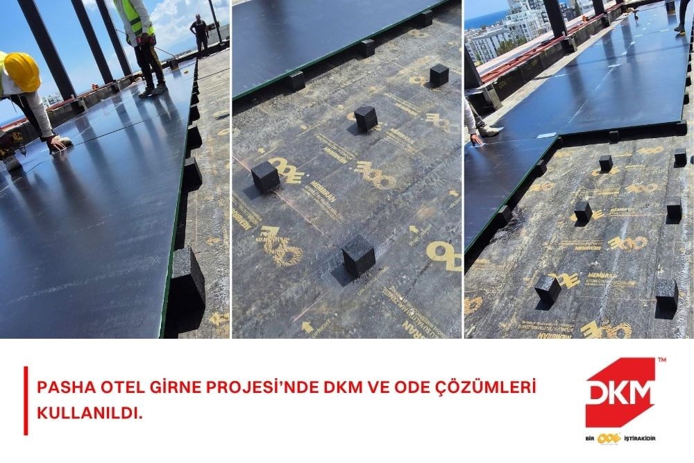 DKM Çözümleri Pasha Otel Girne Projesi’nde Kullanıldı