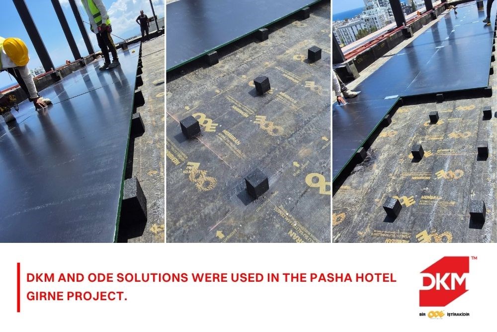 DKM Solutions Used in the Pasha Hotel Girne Project