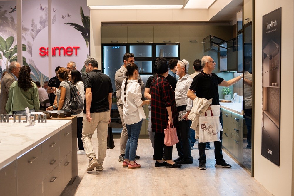 SAMET INTERMOB Fuarında Ürünleri ve Tasarım Etkinlikleri ile İlham Verdi!