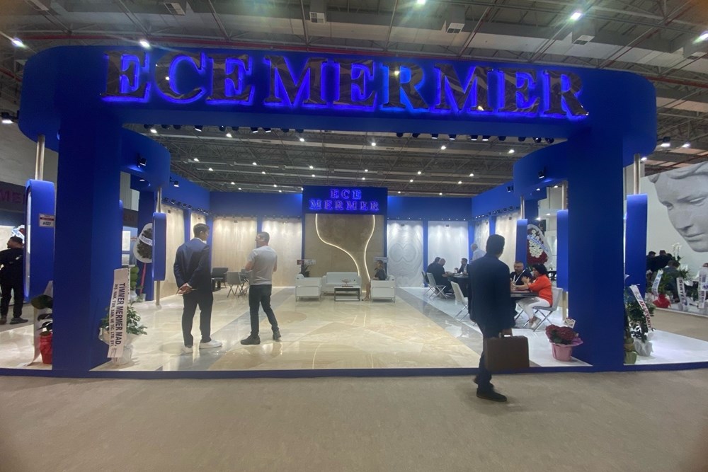 Ece Mermer  29. Marble İzmir Uluslararası Doğaltaş ve Teknoloji Fuarı’ndaydı!