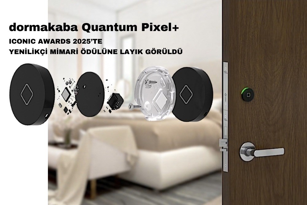 dormakaba Quantum Pixel+ ICONIC Awards 2025’te Yenilikçi Mimari Ödülüne Layık Görüldü