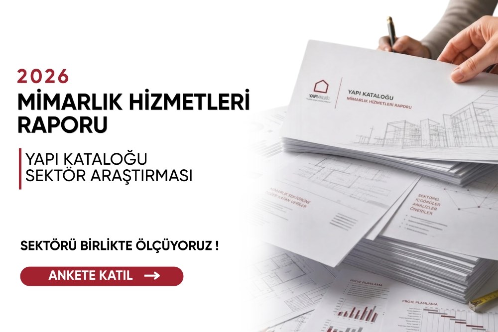 Türkiye Mimarlık Sektörünün Nabzını Tutuyoruz:  Mimarlık Hizmetleri Raporu 