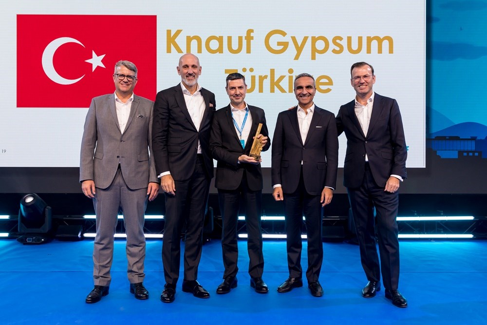 Knauf Türkiye, Financial Benchmark Award’ı Kazandı