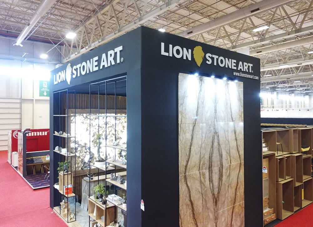 Lion Stone Art Ödüllü Standını İzmir'de Sergiliyor