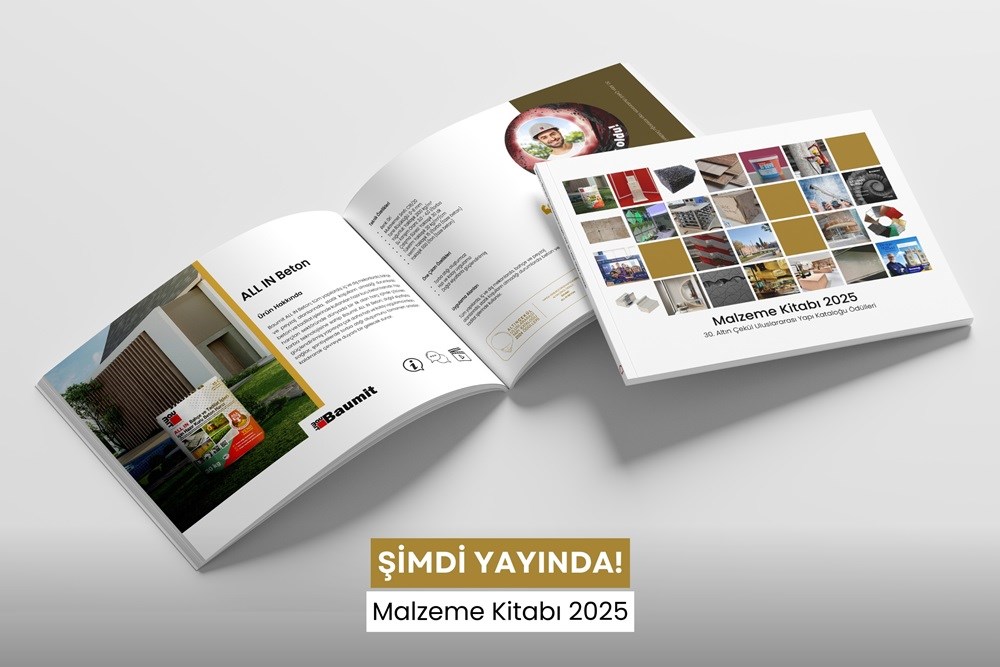 Malzeme Kitabı 2025 Şimdi Yayında!