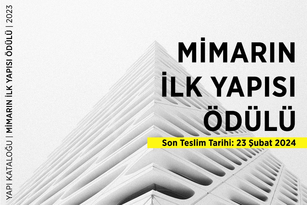 Yapı Kataloğu Mimarların İlk Yapılarını Bu Sene de Ödüllendiriyor! 