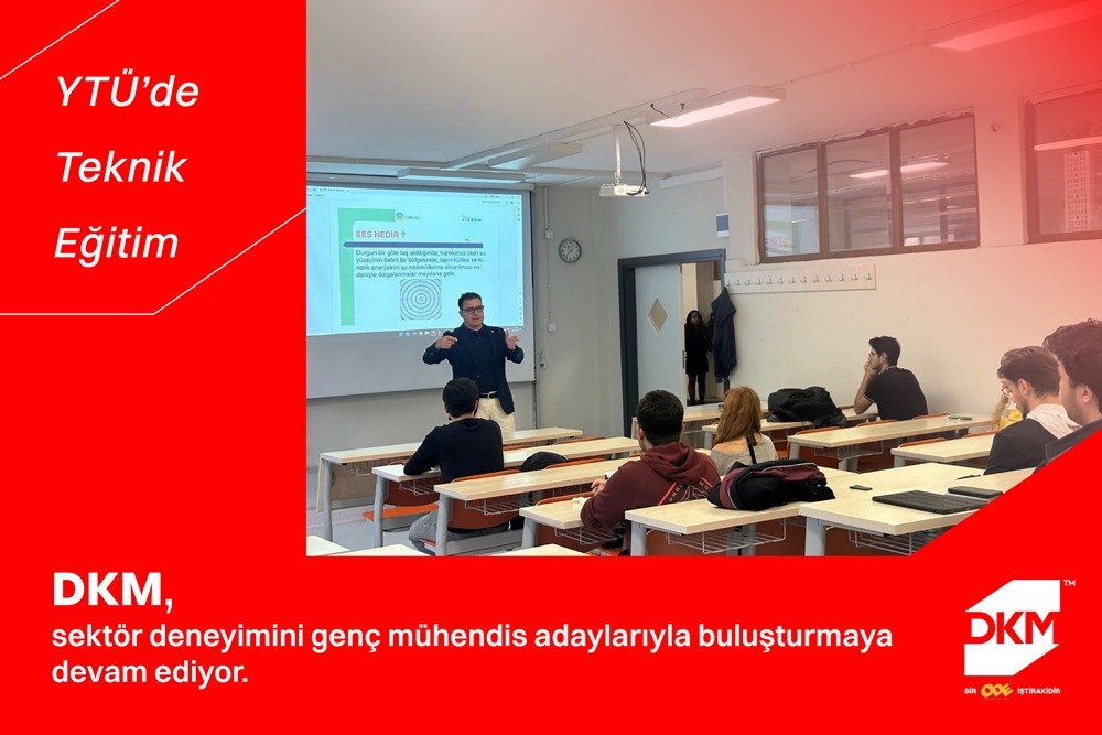DKM Sektör Deneyimini Genç Mühendis Adaylarıyla Buluşturmaya Devam Ediyor
