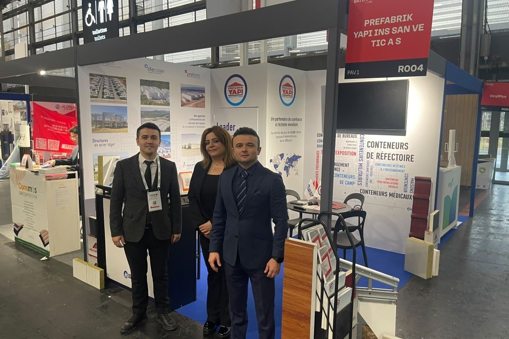 Prefabrik Yapı, BATIMAT 2026’da Uluslararası Sektör Profesyonelleriyle Buluştu