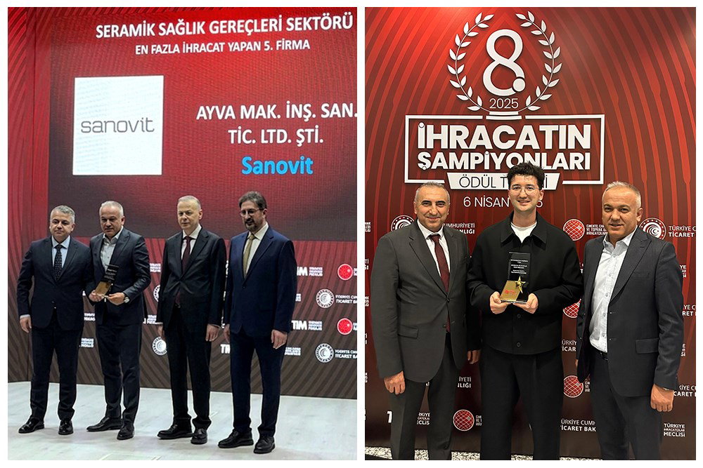 Sanovit, En Fazla İhracat Yapan 5. Firma Ödülünü Kazandı 