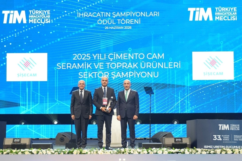 Şişecam “İhracat Şampiyonu” Oldu