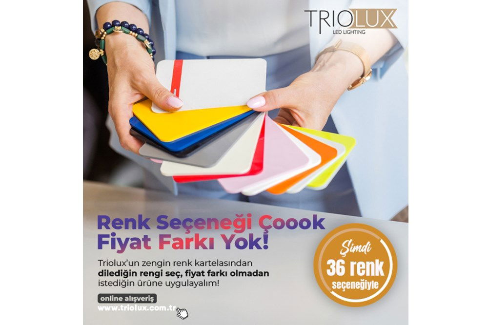 Triolux’un Sınırsız Kişiselleştirilebilirlikteki LED Avizeleriyle Kendi Tarzınızı Yaratın!