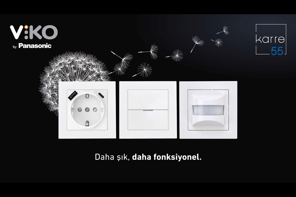 Panasonic’ten Evlere Zarif ve Fonksiyonel Dokunuş: Karre 55