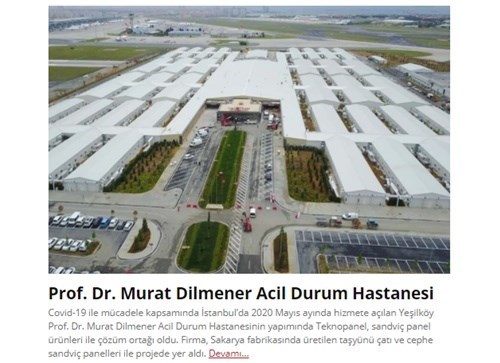 Mekanlar Bülteni "Hastaneler" | Aralık 2020 | Sayı:13