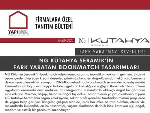 Firmaya Özel Bülten | NG Kütahya Seramik - IV