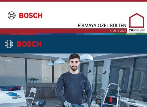 Firmaya Özel Bülten | Bosch Elektrikli El Aletleri