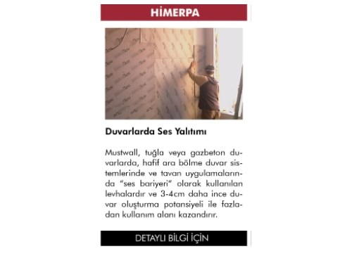 Kategoriler Bülteni "Yüzey Kaplamaları" | Şubat 2021 | Sayı:09