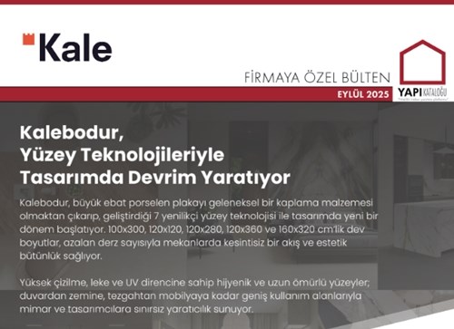 Firmaya Özel Bülten | Kaleseramik