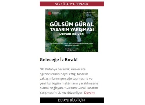 Yenilikler Bülteni | Ağustos 2022 | Sayı:48