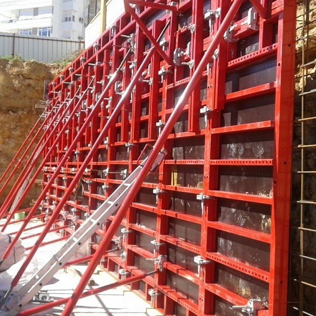 Goldpan Panel (Heavy) Type Curtain Wall Formwork System - 1