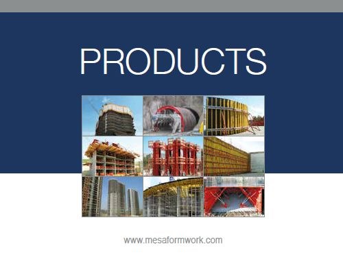 Mesa Imalat Product Brochure