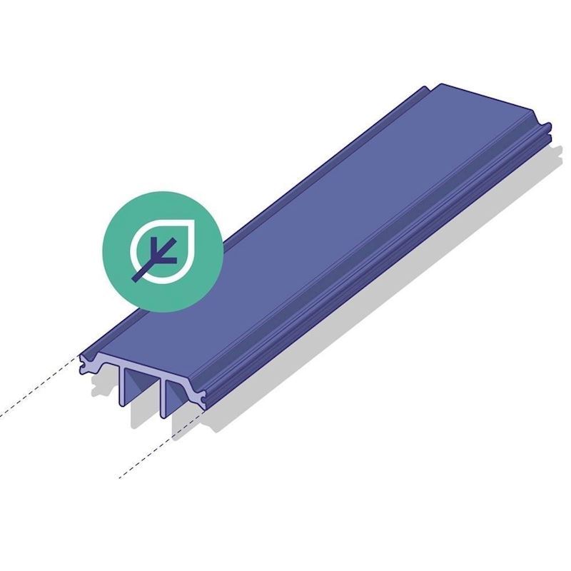 Bio-Based Polyamide Thermal Insulating Profile