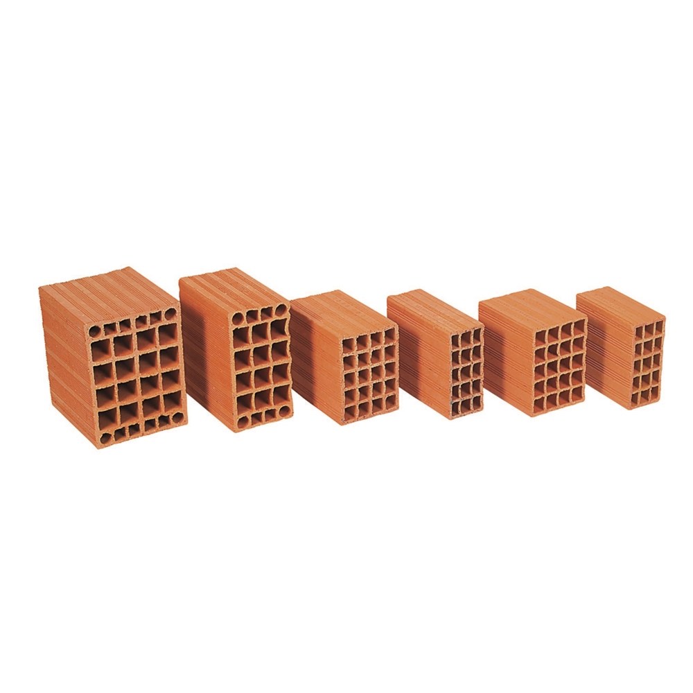 Horizontal Perforated Bricks | 19x19x8,5 - 0