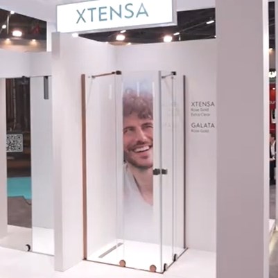 HÜPPE Xtensa Rose Gold Duş Kabini