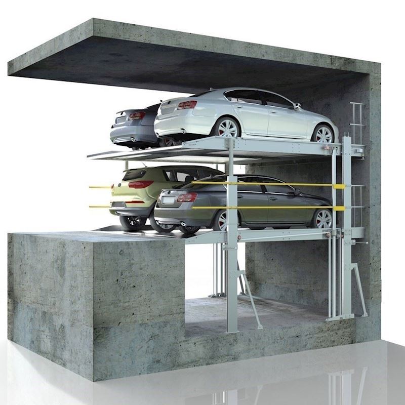 Parkist 22-Car Parking System with Pit