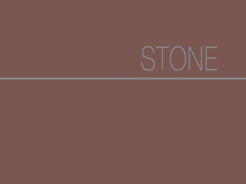 "Stone" Koleksiyonu Kataloğu
