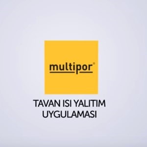 Multipor Ceiling Thermal Insulation Application