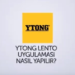 Ytong Lento Uygulaması Nasıl Yapılır?