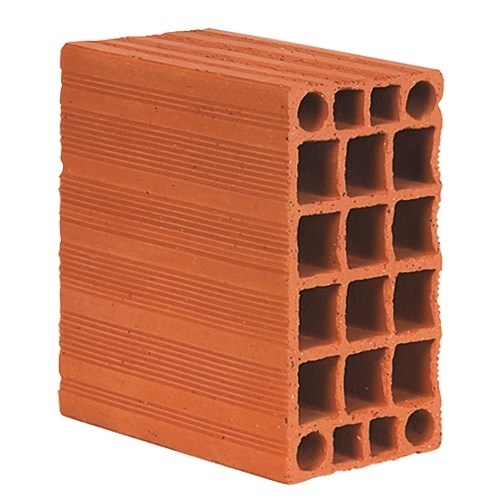 Horizontal Perforated Brick | 23,5x25x13,5 Carcass