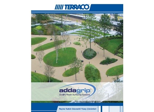 Terraco Addagrip Reçine Katkılı Gözenekli Yüzey Çözümleri