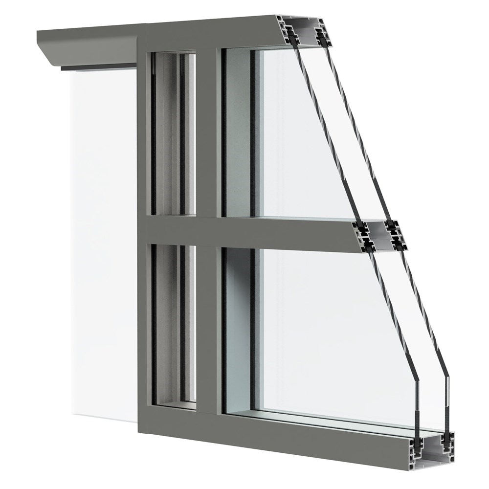 IPA 80 - Double Glazed Office Partition System